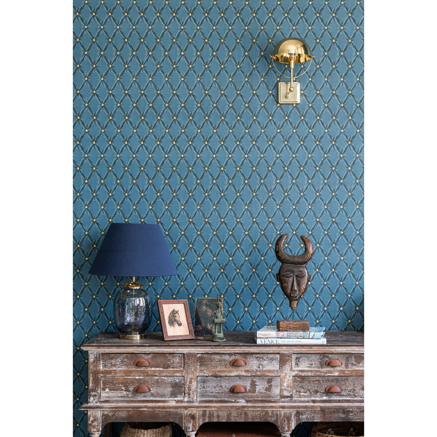 MINDTHEGAP / ORIENT EXPRESS / TUFTED PANEL Blue Moon WP30170