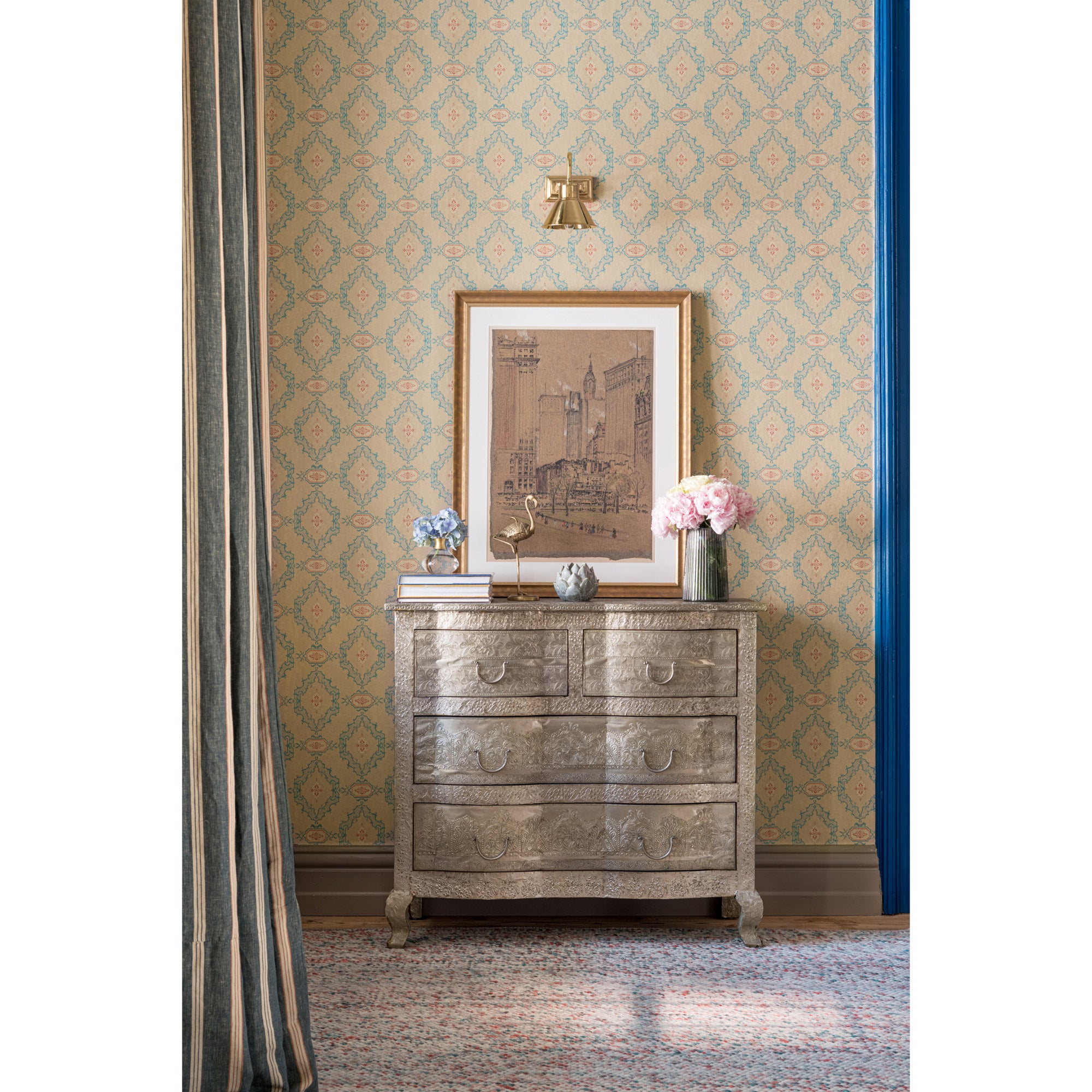 MINDTHEGAP / ORIENT EXPRESS / THE BAR TAPESTRY Viridian WP30180