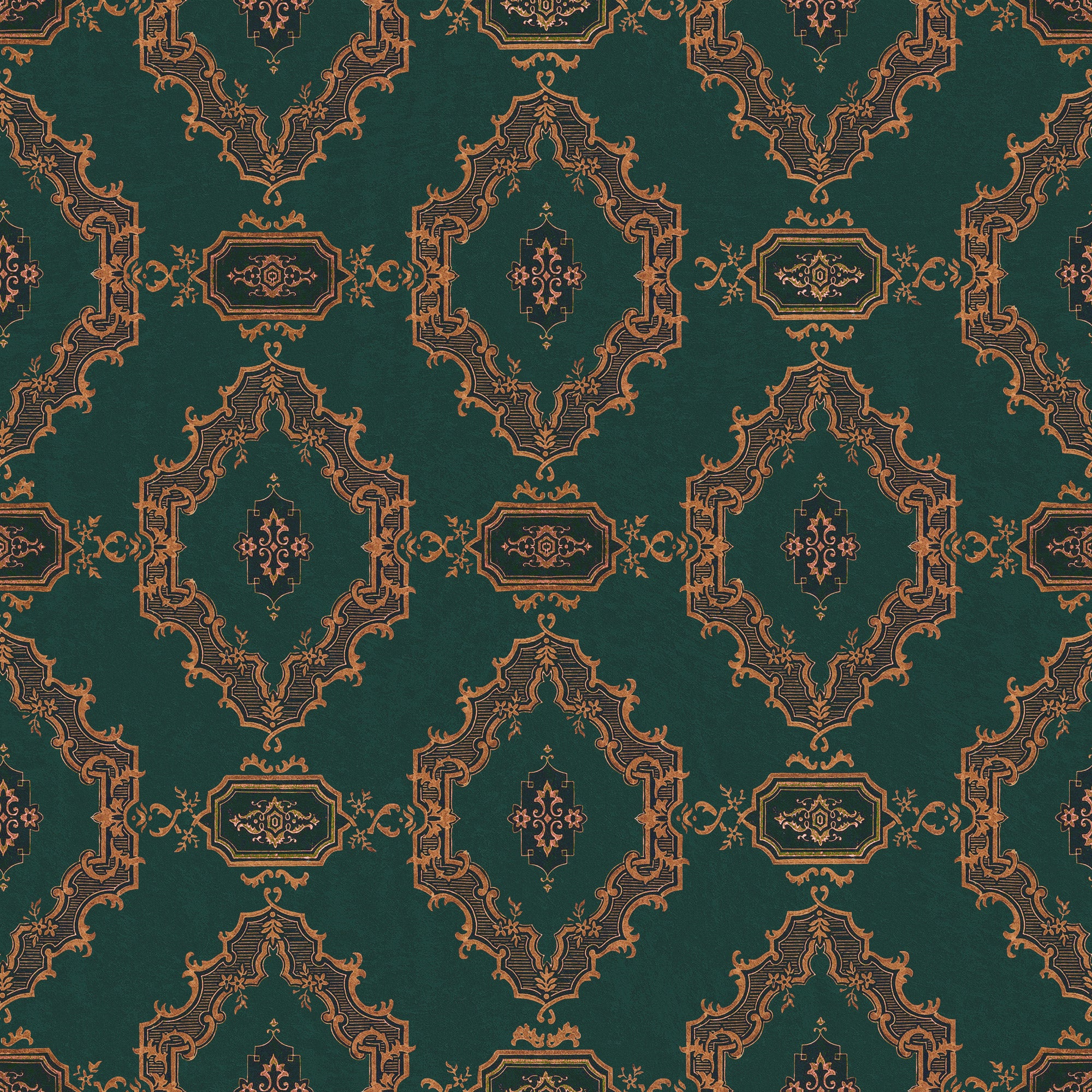 MINDTHEGAP / ORIENT EXPRESS / THE BAR TAPESTRY Viridian WP30180