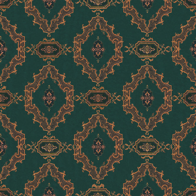 MINDTHEGAP / ORIENT EXPRESS / THE BAR TAPESTRY Viridian WP30180