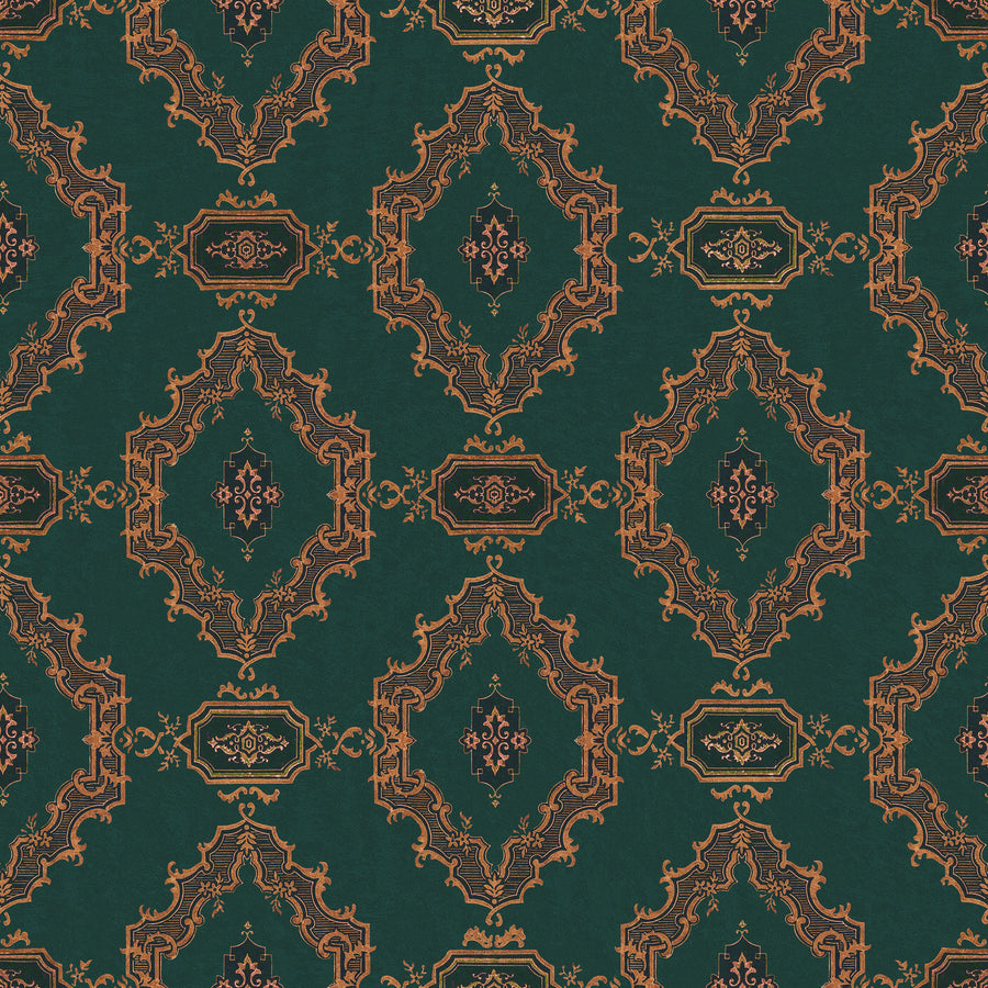 MINDTHEGAP / ORIENT EXPRESS / THE BAR TAPESTRY Viridian WP30180