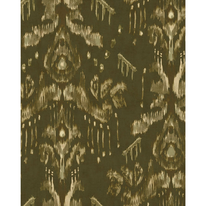 輸入壁紙 MINDTHEGAP / TRANSYLVANIAN RHAPSODY / ANCESTRAL IKAT Sage WP30261
