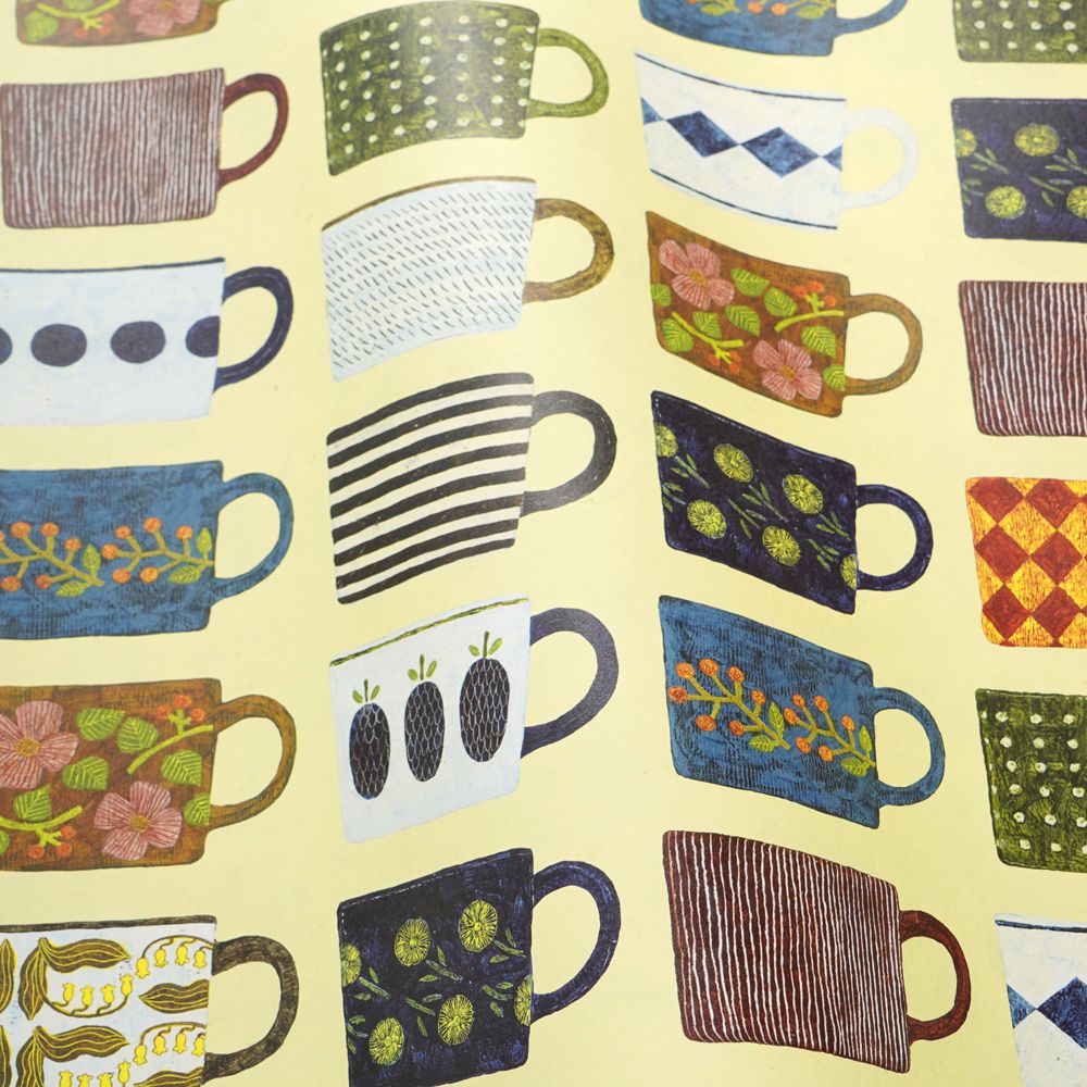 WALLTZ】 浅野みどり / mugs NWZ-MUGS (49cm×3mサイズ) | 輸入壁紙専門
