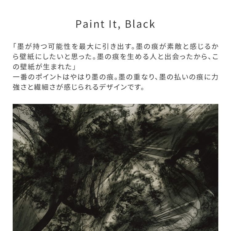 【WALLTZ】IKI Design Firm / Paint It, Black / NWZ-PIBK