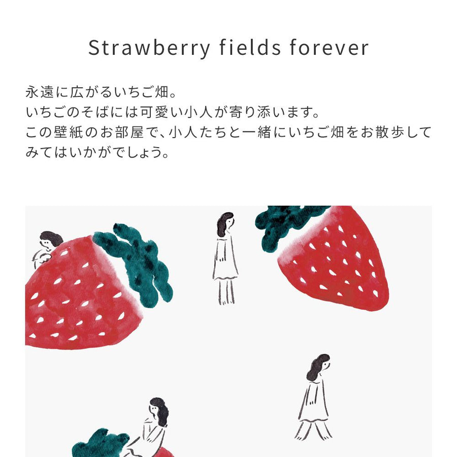 【WALLTZ】鬼頭祈 / Strawberry fields forever NWZ-SBFF (49cm×3mサイズ)