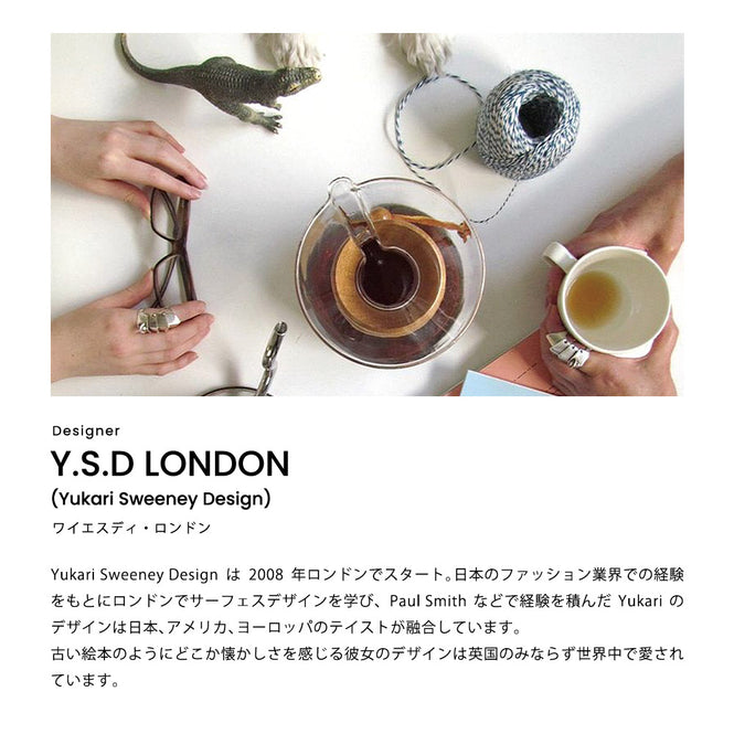 マステ感覚で貼る壁紙 【EASY WALL TAPE®︎】YSD LONDON / Garland AW EYD04