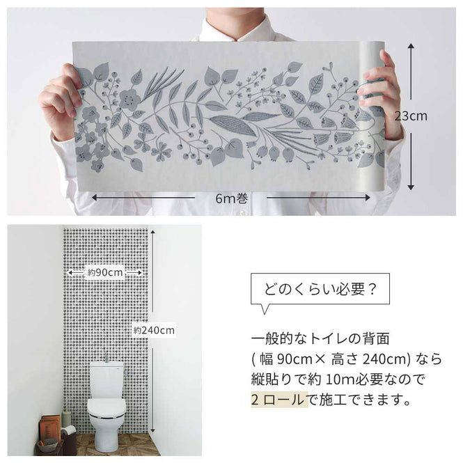 マステ感覚で貼る壁紙 【EASY WALL TAPE®︎】YSD LONDON / Derby Charlotte EYD01