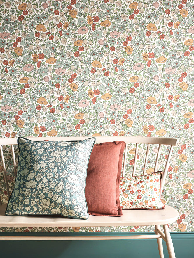 LIBERTY / POPPY MEADOWFIELD / LICHEN 07221001F