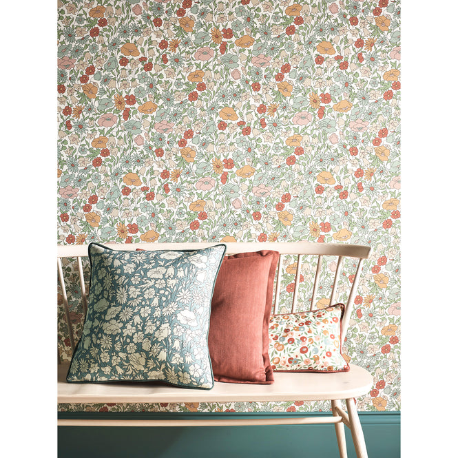 【1mサンプル】LIBERTY / POPPY MEADOWFIELD / LICHEN 07221001F