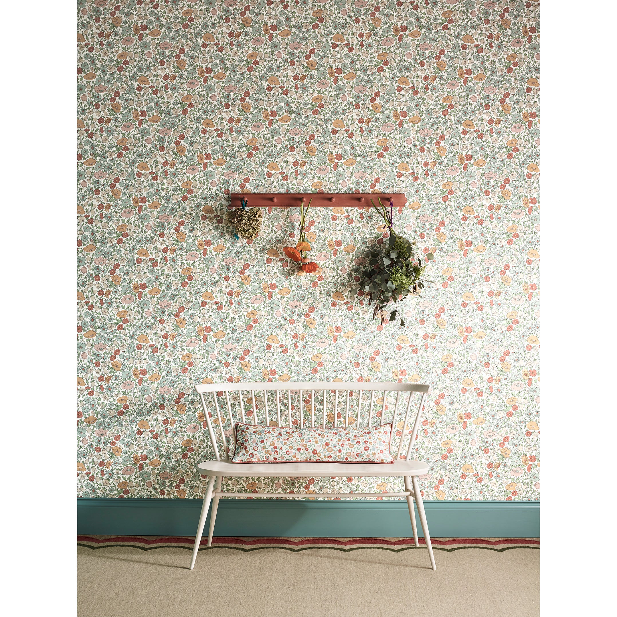 1mサンプル】LIBERTY / POPPY MEADOWFIELD / LICHEN 07221001F | 輸入