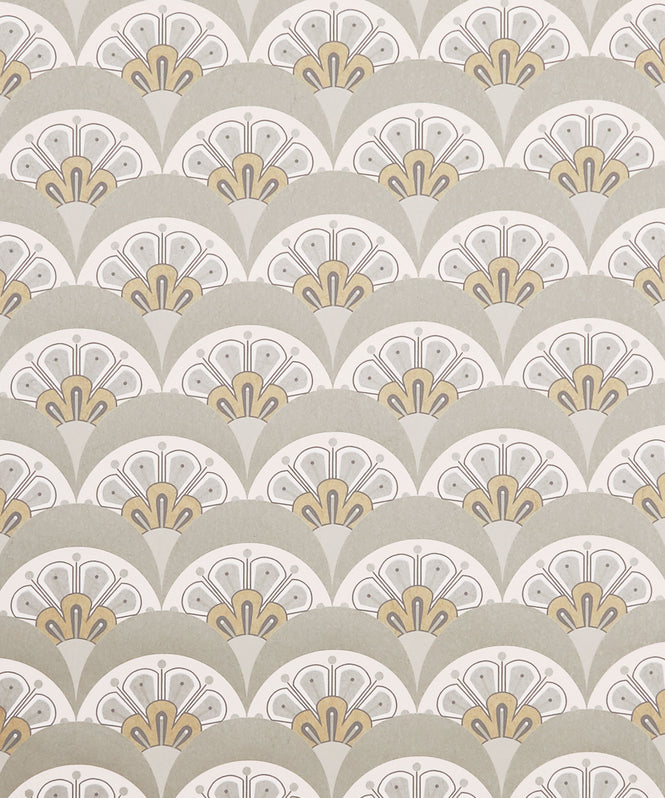 LIBERTY / DECO SCALLOP / PEWTER WHITE 07241001K