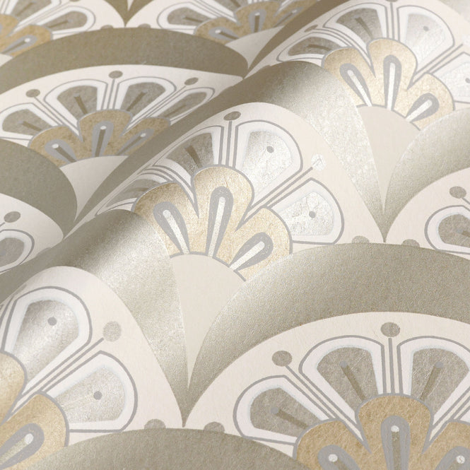 LIBERTY / DECO SCALLOP / PEWTER WHITE 07241001K
