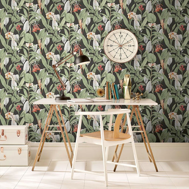 Graham & Brown / Botanical Black 103798