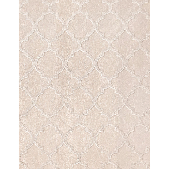 【切売m単位】Graham & Brown / ETERNAL / Trelliage Bead Rose Gold 105127