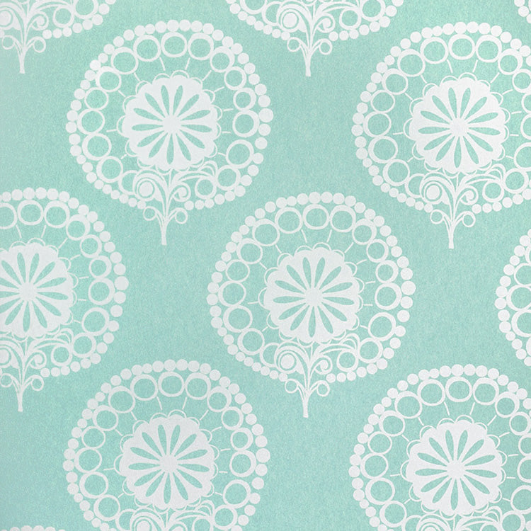 【A4サンプル】Texdecor CASAMANCE / 111207 T-blue Damask (UTOPIA4)