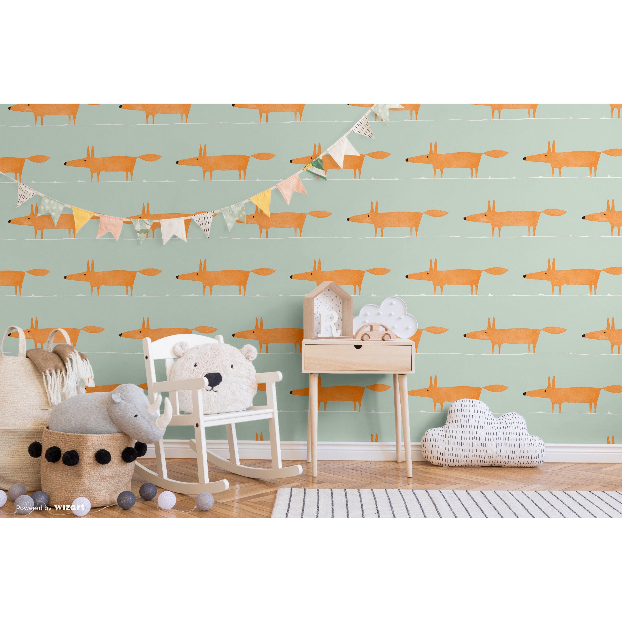 SCION / ESALA WALLPAPERS / Mr Fox 112271(110847) | 輸入壁紙専門店