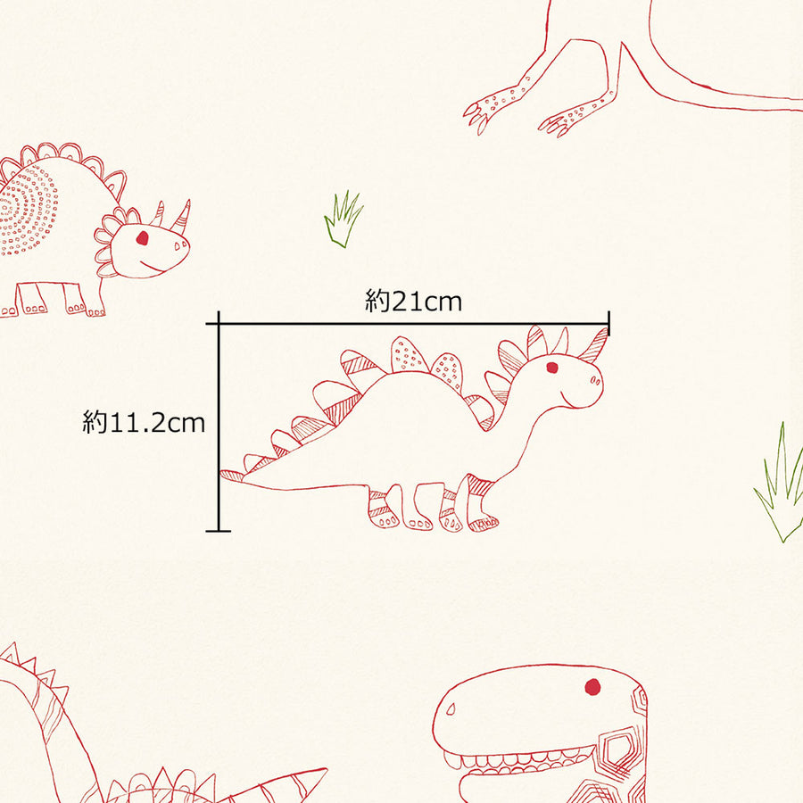 恐竜のサイズ参照画像