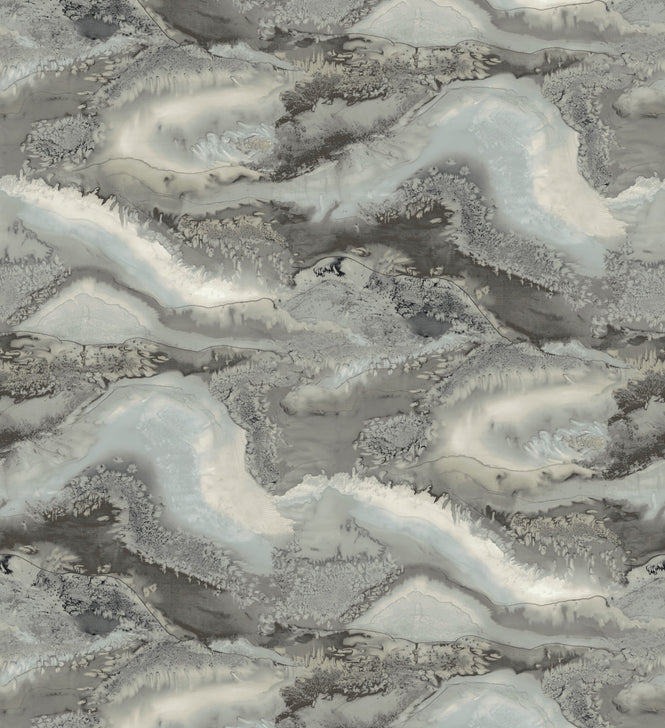HARLEQUIN / COLOUR 2 WALLPAPERS / Reflected Obsidian 112853