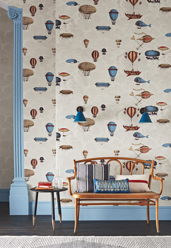 Cole&son / FORNASETTI SENZA TEMPO / MACCHINE VOLANTI 114/10020【2ロール1セット】 (MANOR HOUSE)