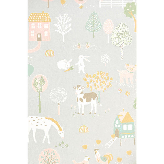 Majvillan / My Farm soft grey / 127-01