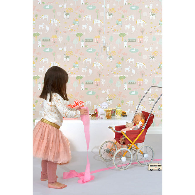 Majvillan / My Farm soft pink / 127-03