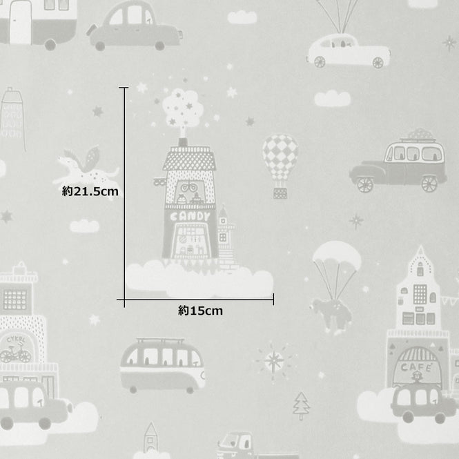 Majvillan / Above the clouds soft blue / 131-02