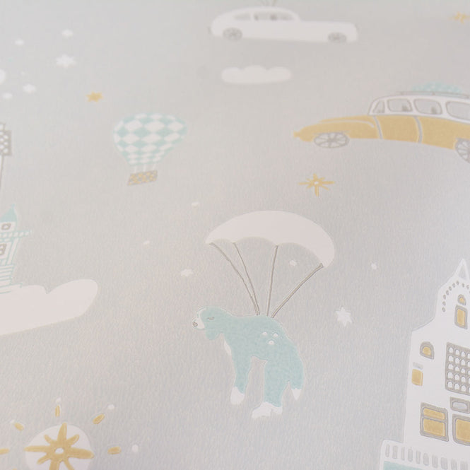 Majvillan / Above the clouds soft grey / 131-01