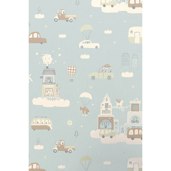 Majvillan / Above the clouds soft blue / 131-02