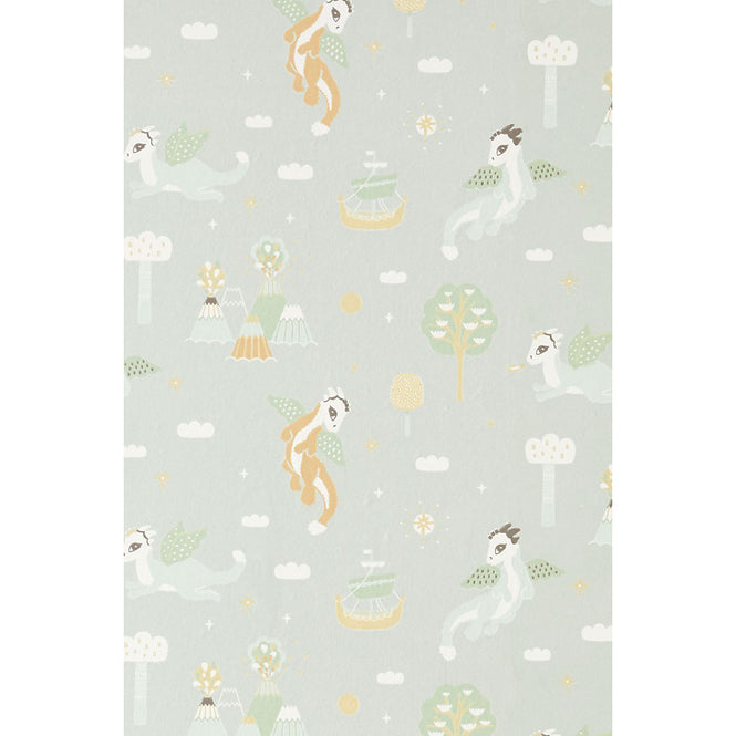 Majvillan / Magical adventure soft grey / 133-01
