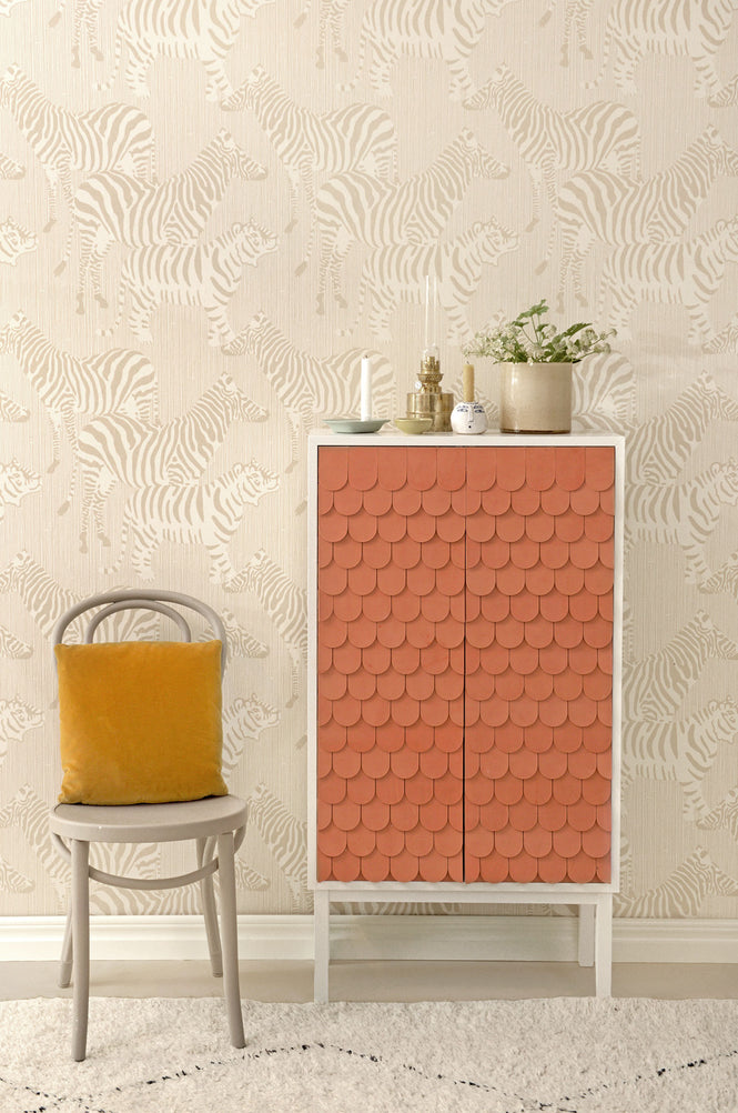 Majvillan / Safari Stripes dusty beige / 141-02