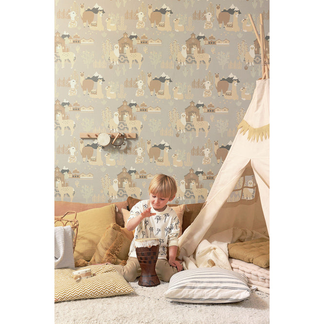 Majvillan / Lama Village soft grey / 143-01