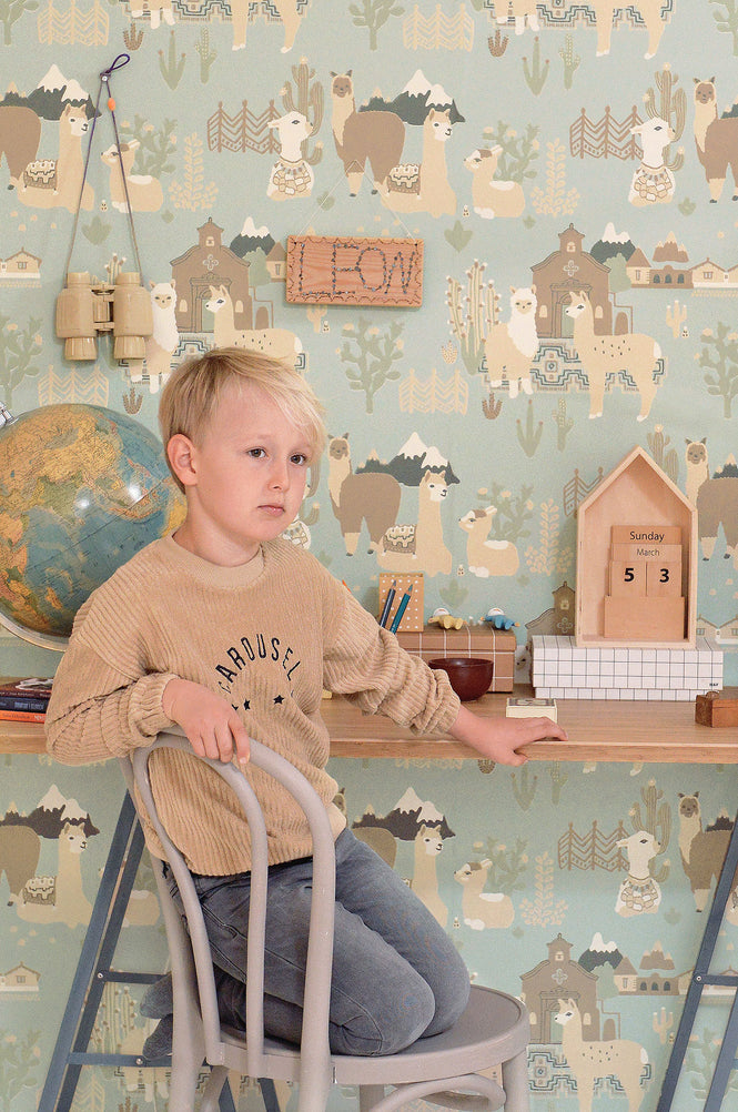 Majvillan / Lama Village afternoon blue / 143-02