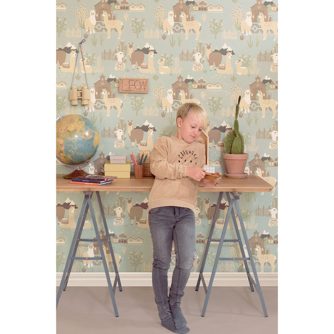 Majvillan / Lama Village afternoon blue / 143-02