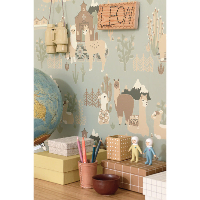 Majvillan / Lama Village afternoon blue / 143-02