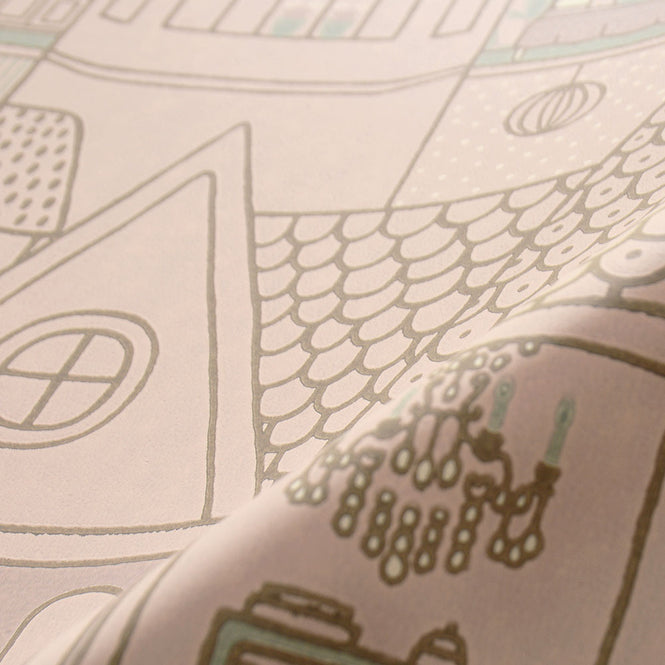 Majvillan / Dollhouse soft lilac / 147-02&801-01【ステッカーセット】