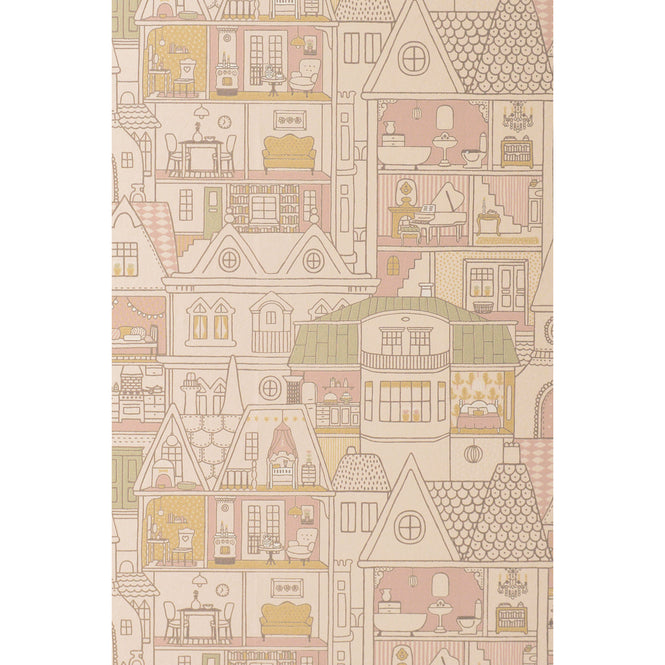 Majvillan / Dollhouse sunny pink / 147-03&801-01【ステッカーセット】