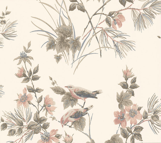【切売m単位】 1838 Wallcoverings / Rosemore Rosemore 1601-100-03