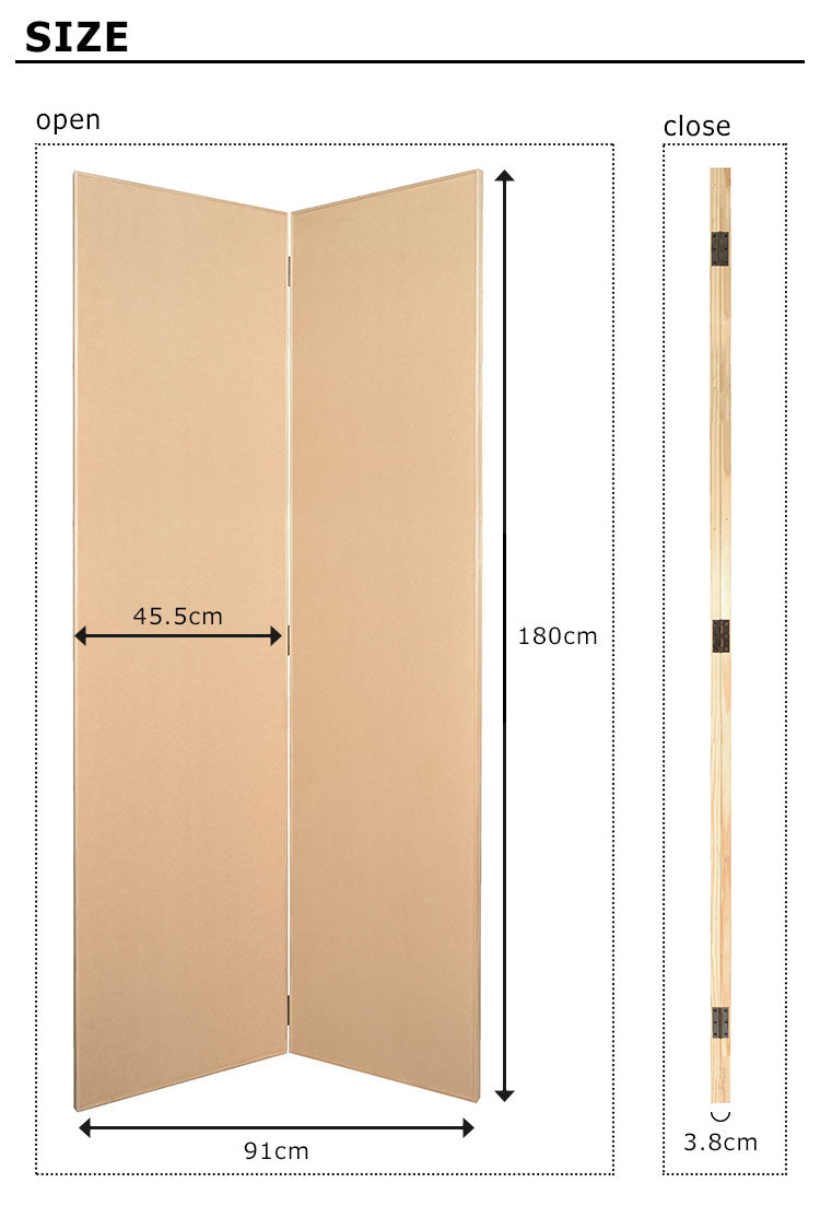 壁紙デコ専用木製パーテーション(180cm×2連)どこでも壁! | 輸入壁紙