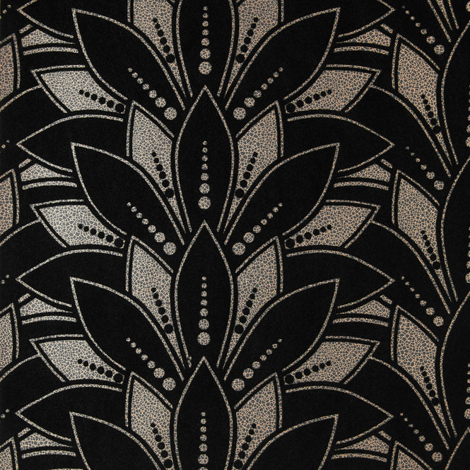 1838 Wallcoverings / ELODIE / Astoria Jet 1907-139-03