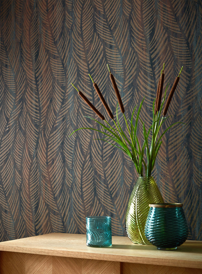 1838 Wallcoverings / WILLOW / Bramble Caramel 2008-149-03