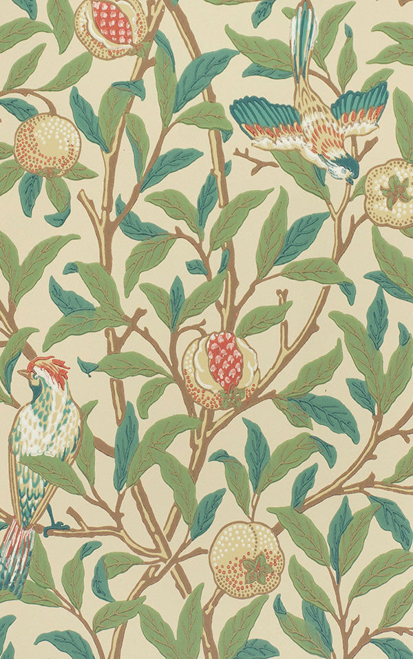 MORRIS & Co.(ウィリアム・モリス) / ARCHIVE COLLECTION 2 / Bird & Pomegranate 216841(212539)