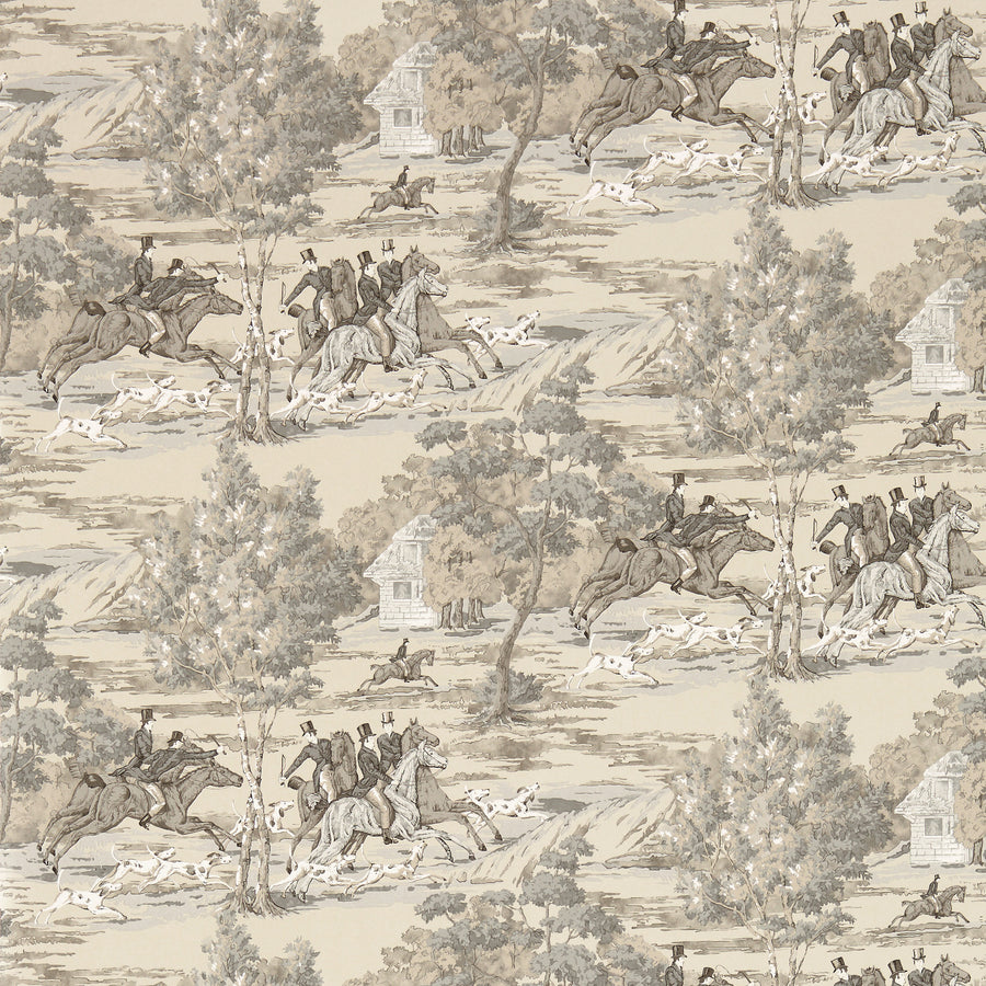 Sanderson / ONE SIXTY WALLPAPER COLLECTION / Tally Ho Pearl / Grey 214599