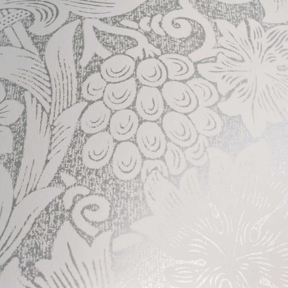 ウイリアムモリス　サンフラワー　シルバーグレー ロールスクリーン* William Morris -ウィリアムモリス サンフラワー シルバーグレー