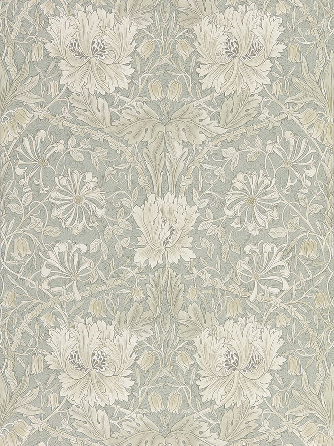 PURE MORRIS (ピュアモリス) / PURE MORRIS NORTH WALLPAPERS / Pure Honeysuckle & Tulip 216525