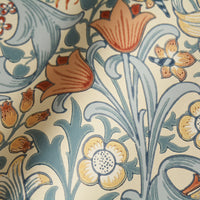 バランスフリル付 ウィリアム・モリス Golden Lily【幅1690】 ウィリアムモリス 壁紙【ゴールデン リリー Golden Lily