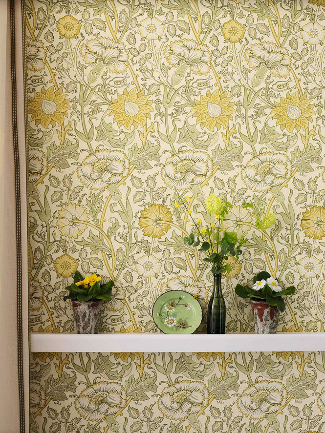 MORRIS & Co.(ウィリアム・モリス) / WALLPAPER COMPILATION I / Pink & Rose 216836(212569)