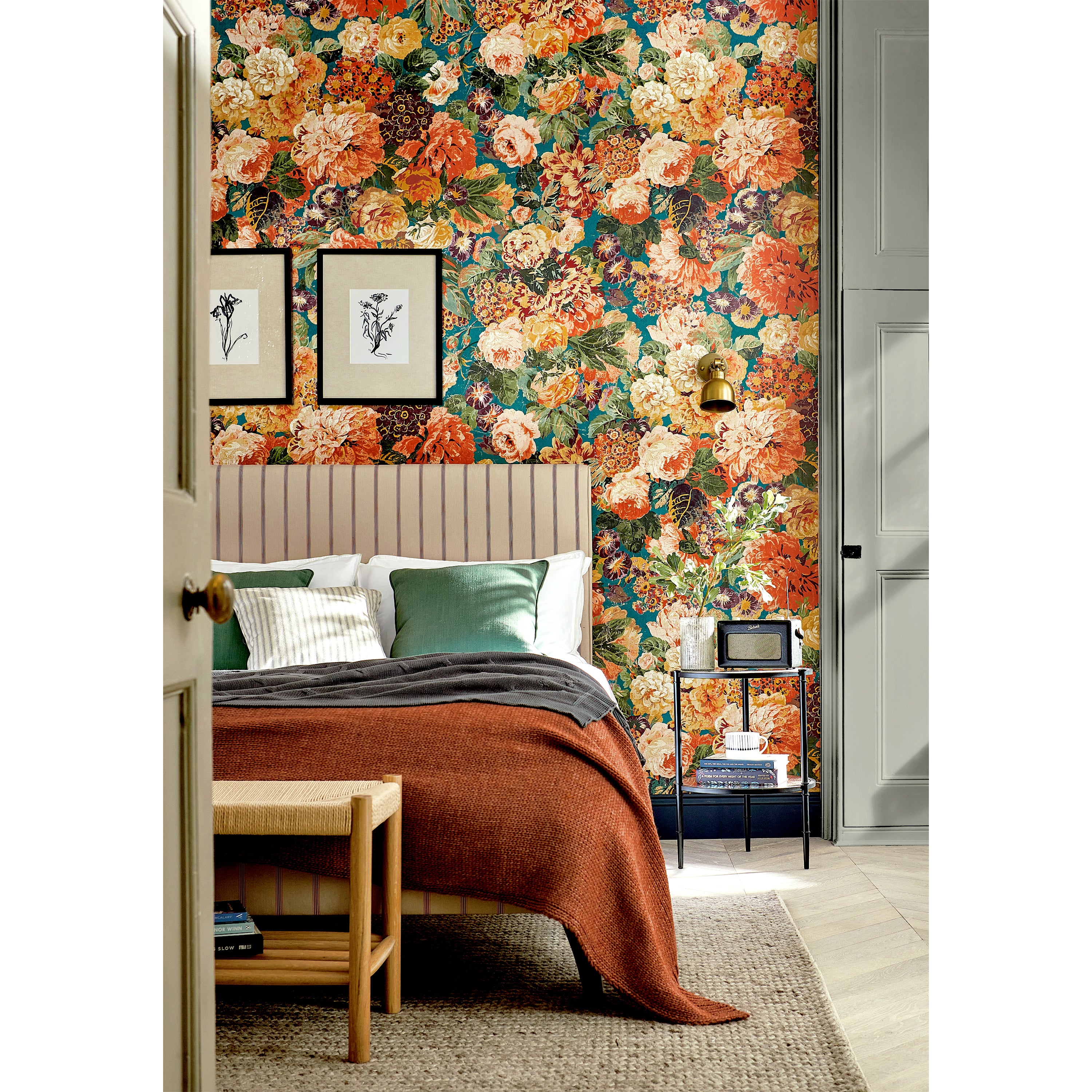 Sanderson / ONE SIXTY WALLPAPER COLLECTION / Very Rose And Peony