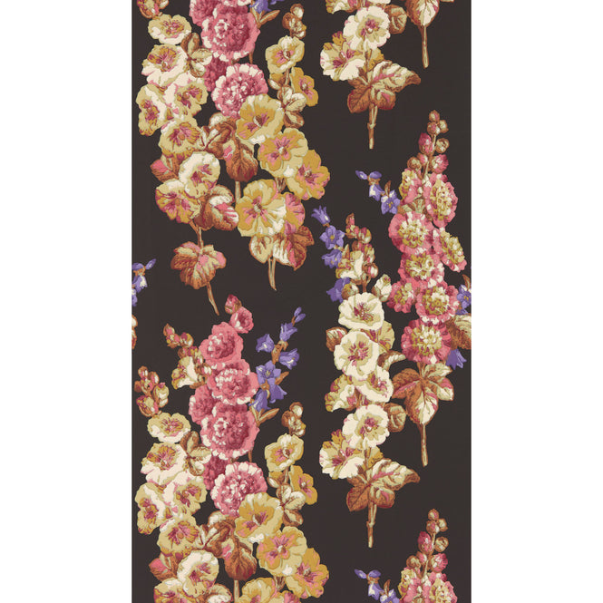 Sanderson / ONE SIXTY WALLPAPER COLLECTION / Hollyhocks Copper / Rhodera 217032