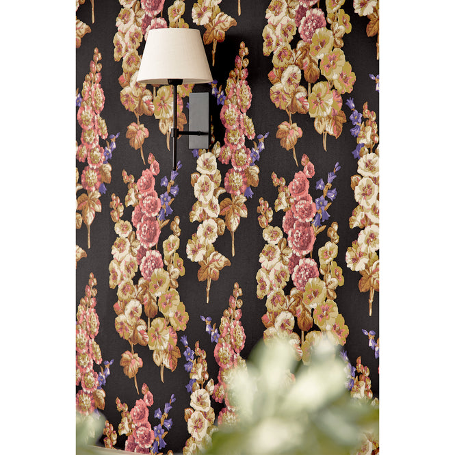 Sanderson / ONE SIXTY WALLPAPER COLLECTION / Hollyhocks Copper / Rhodera 217032