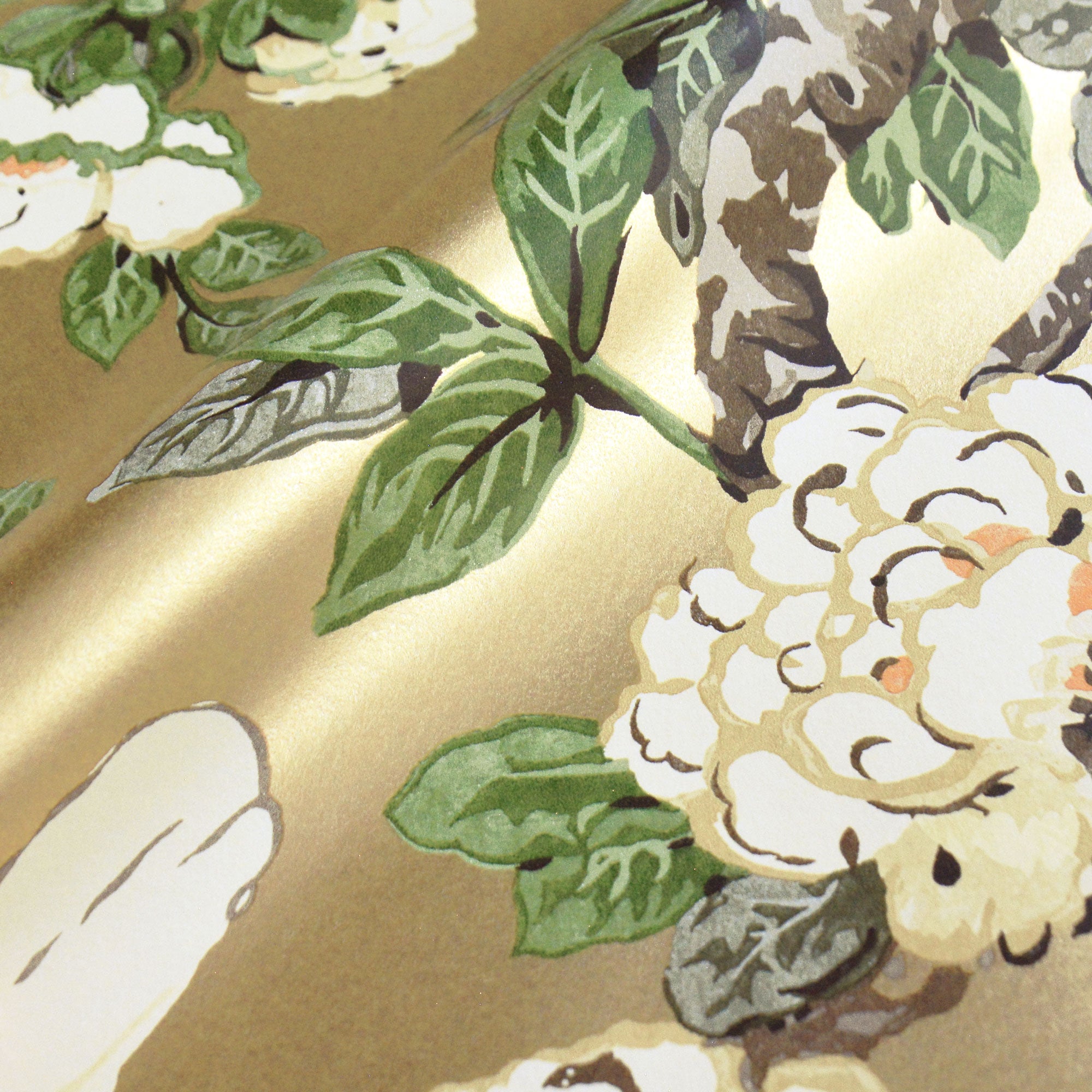 APOLLO SHINING GREEN ver 展示品 Sanderson / ONE SIXTY WALLPAPER COLLECTION / Hedera Green